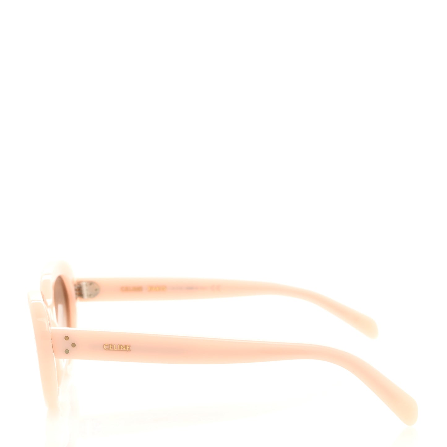 Acetate Cat Eye Sunglasses CL401931 Milky Pastel Rose Brown