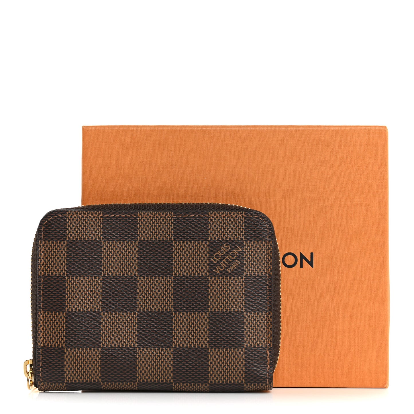 Damier Ebene Zippy Coin Purse