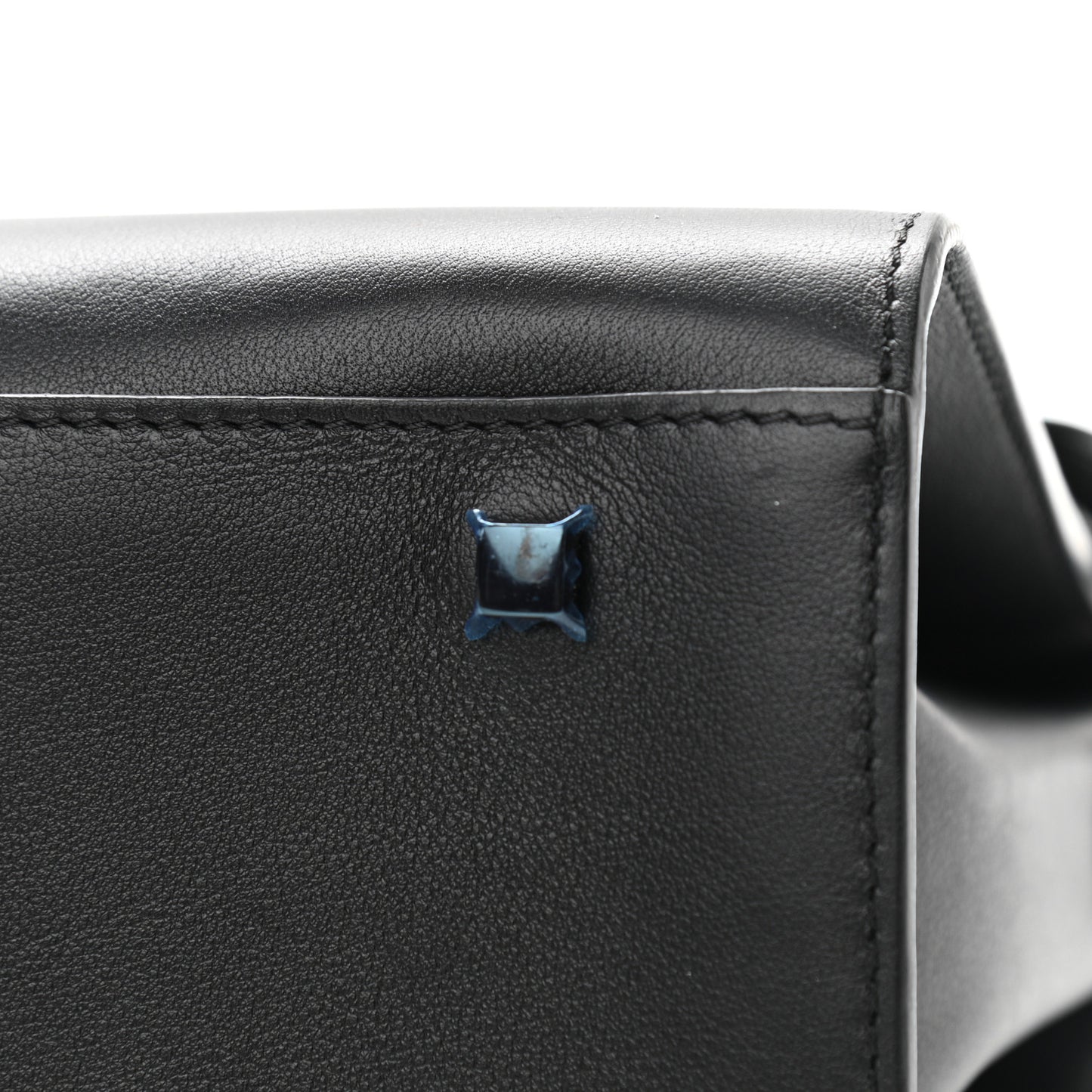 Smooth Calfskin GM Tempete Satchel Black