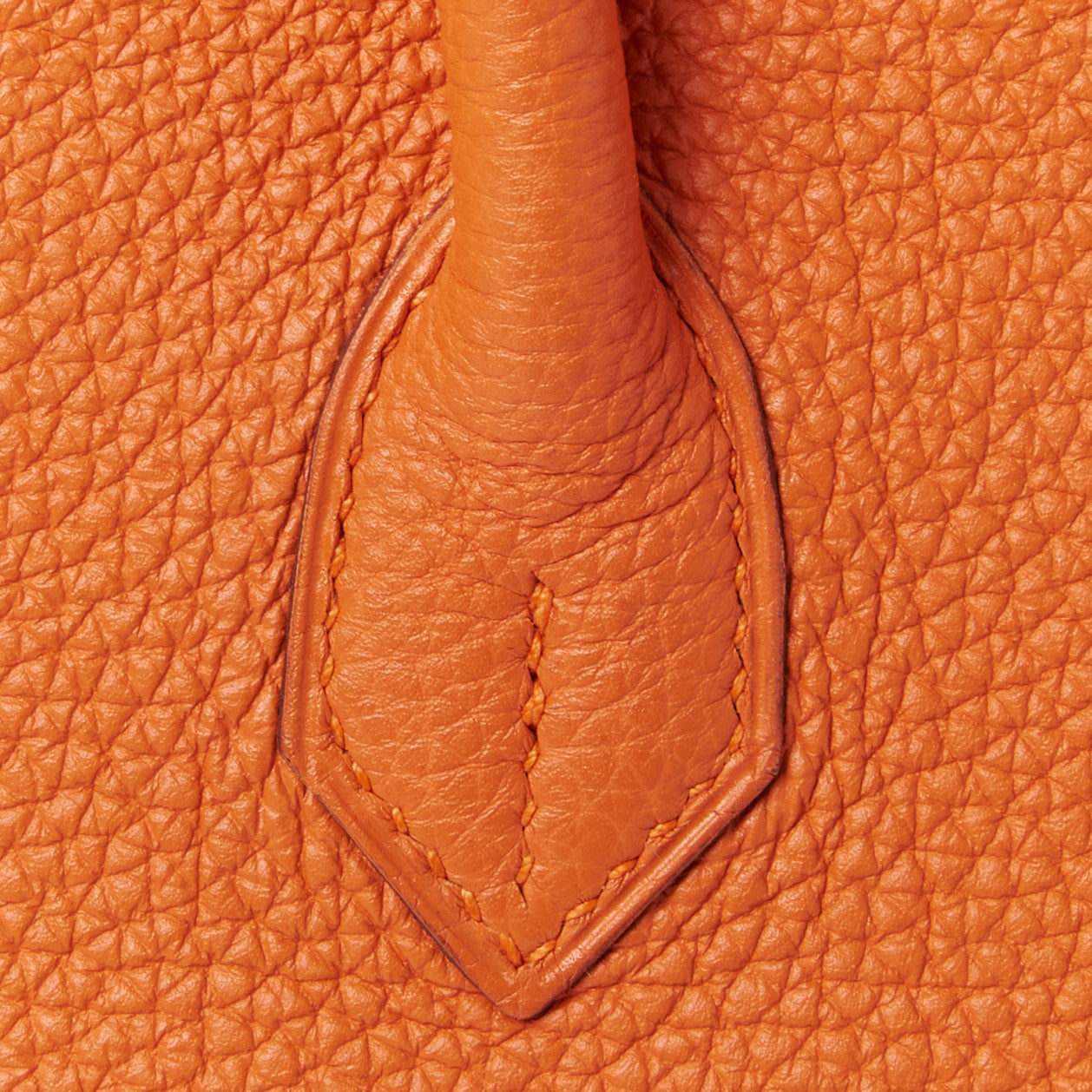 Togo Birkin 35 Orange