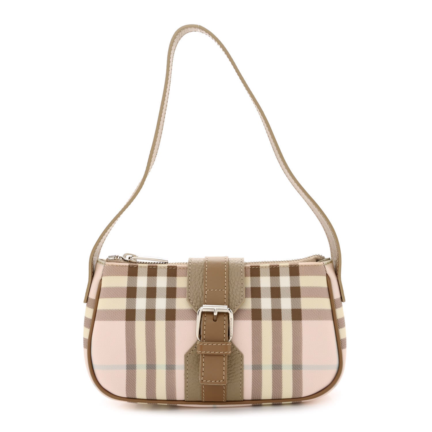 Burberry Candy Check Buckle Shoulder Bag 1 of 10