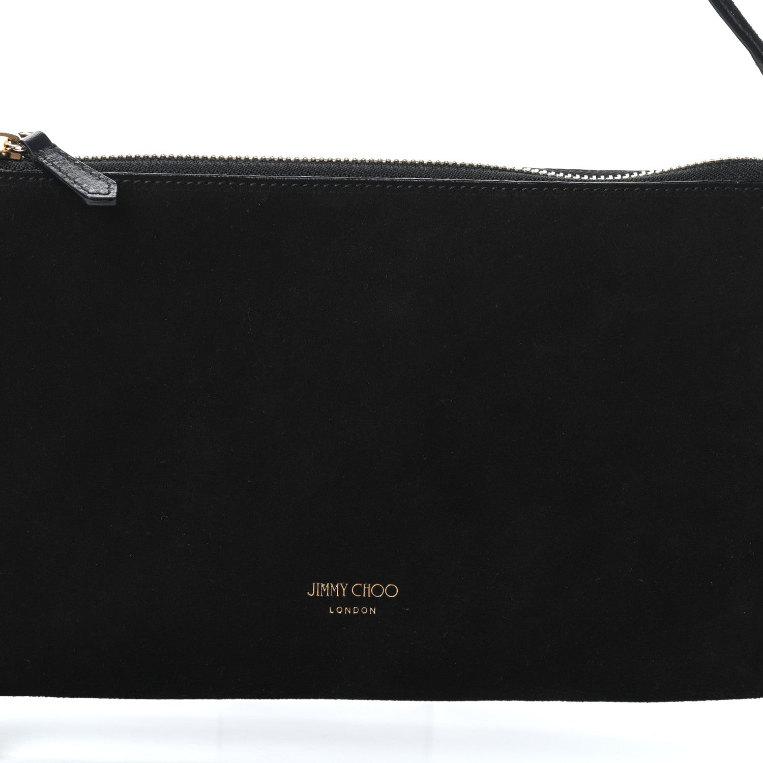 Jimmy Choo Suede Callie Mini Hobo Black 7 of 9