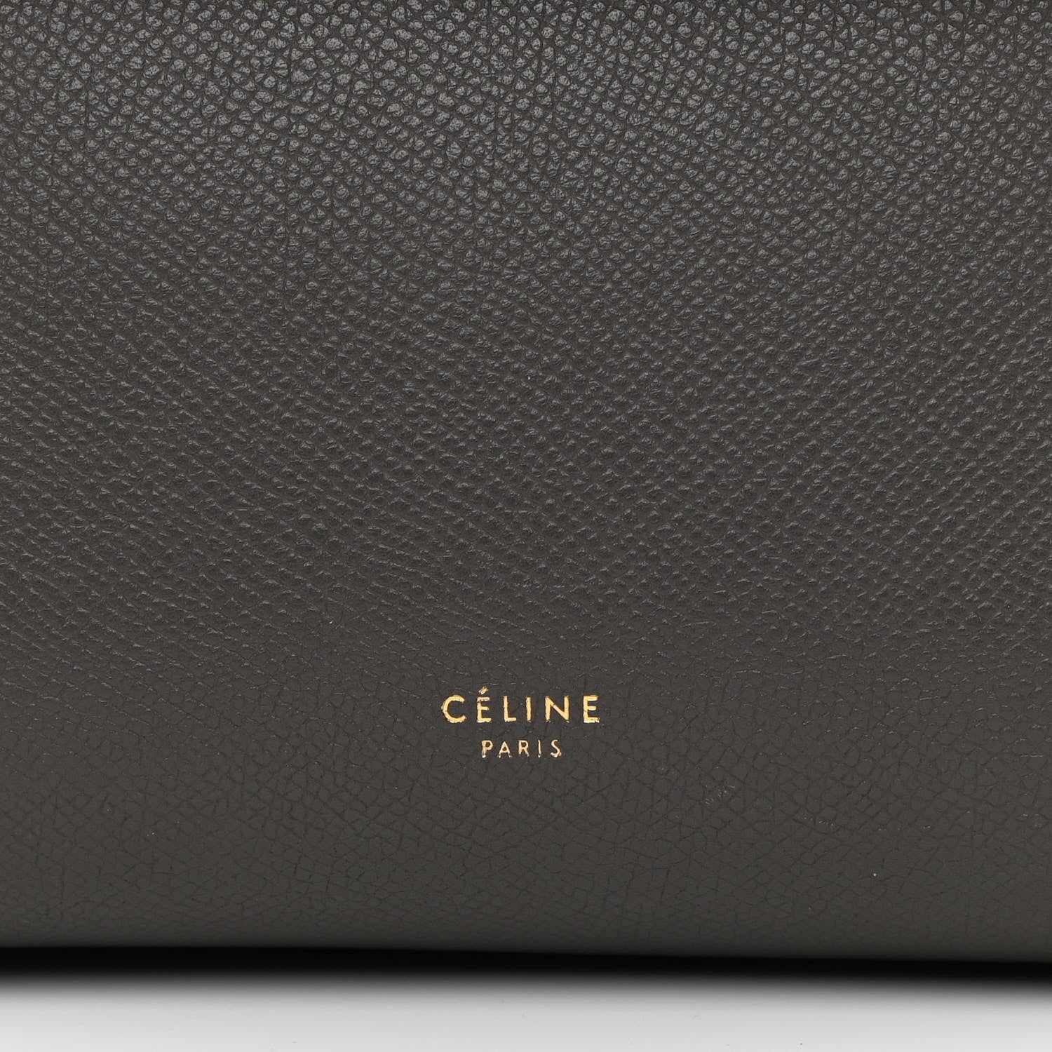 Celine Grained Calfskin Nano Belt Bag Grey 6 of 11