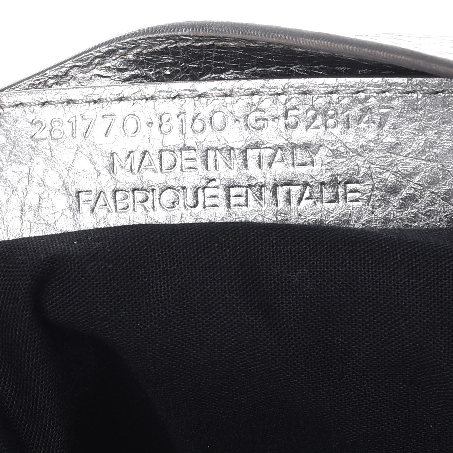 Balenciaga Agneau Giant 12 Silver Hardware City Gris Aluminum 8 of 10