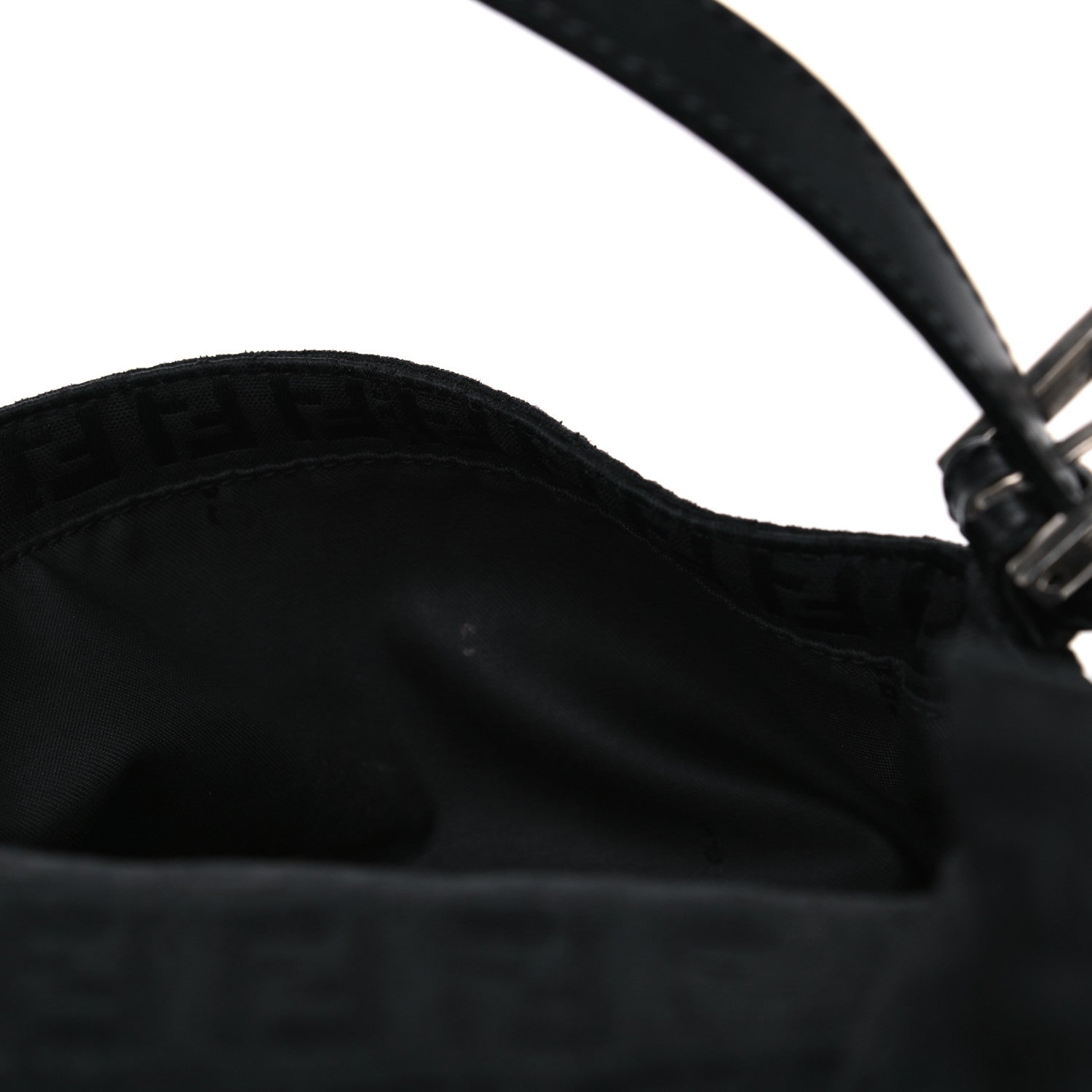Fendi Zucchino Baguette Black 6 of 13