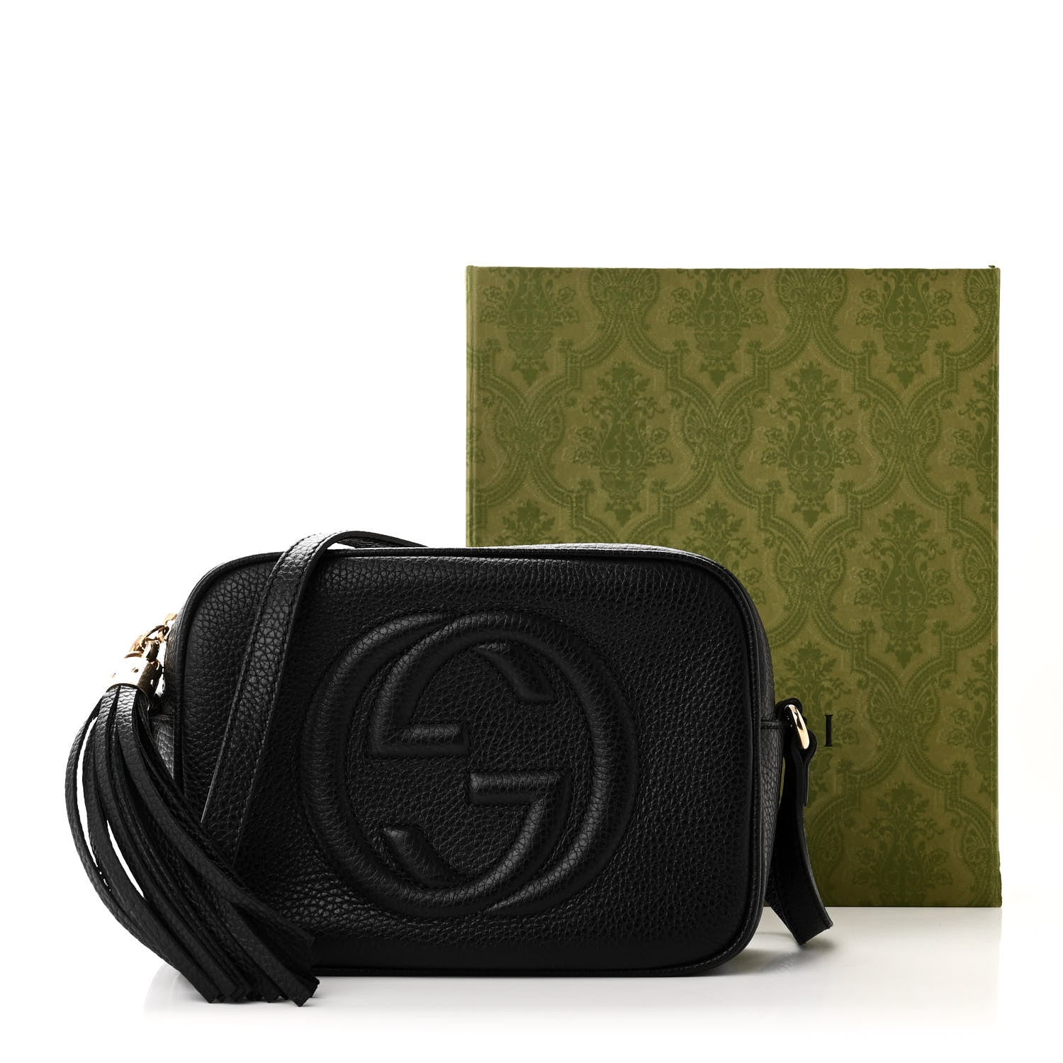 Gucci Pebbled Calfskin Small Soho Disco Bag Black 11 of 11