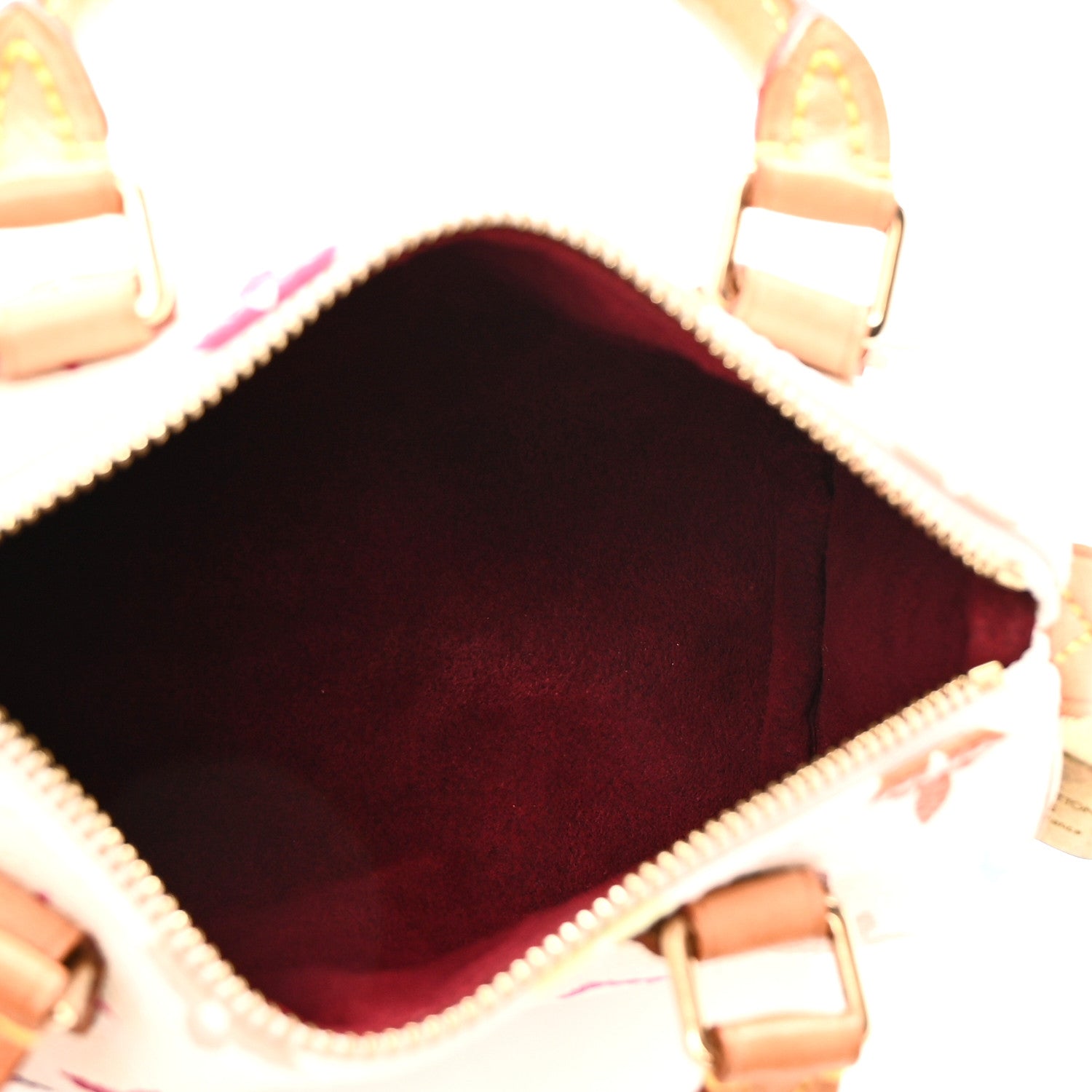 Louis Vuitton Monogram Multicolor Mini Sac HL Speedy White 5 of 10