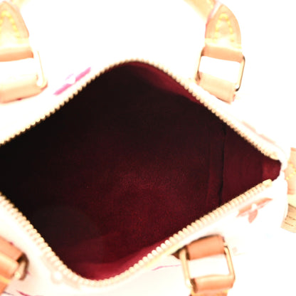 Louis Vuitton Monogram Multicolor Mini Sac HL Speedy White 5 of 10