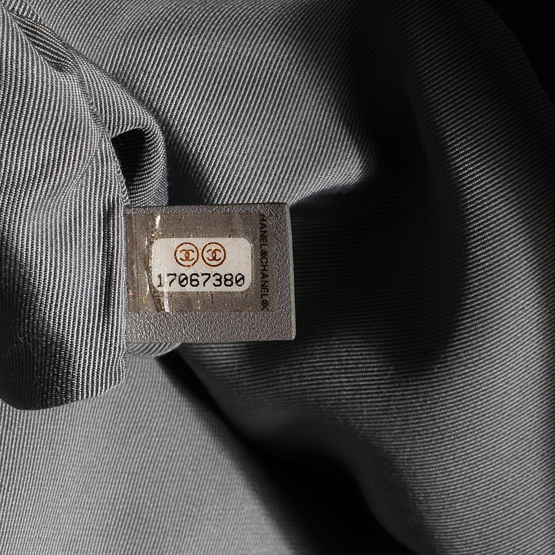 Chanel Calfskin Coco Pleats Flap Black 7 of 8