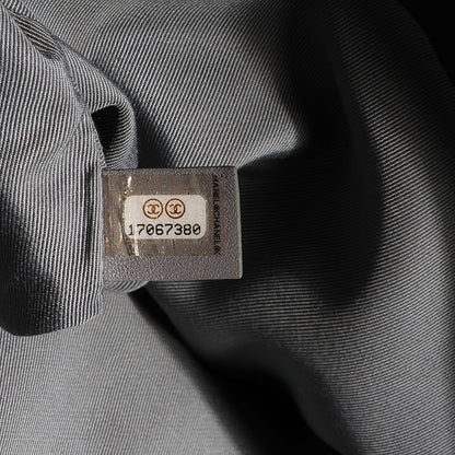 Chanel Calfskin Coco Pleats Flap Black 7 of 8
