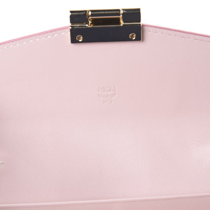 MCM Visetos Large Patricia Wallet On Chain Soft Pink 5 of 5