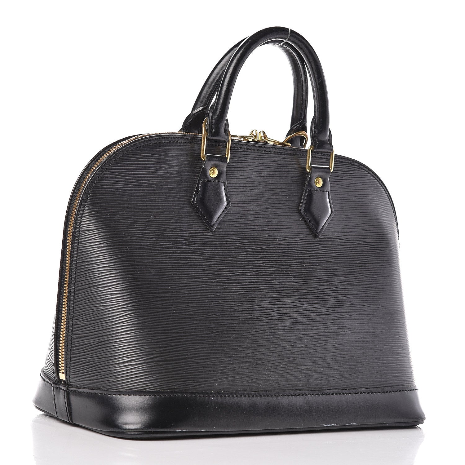 Louis Vuitton Epi Alma PM Black 3 of 18