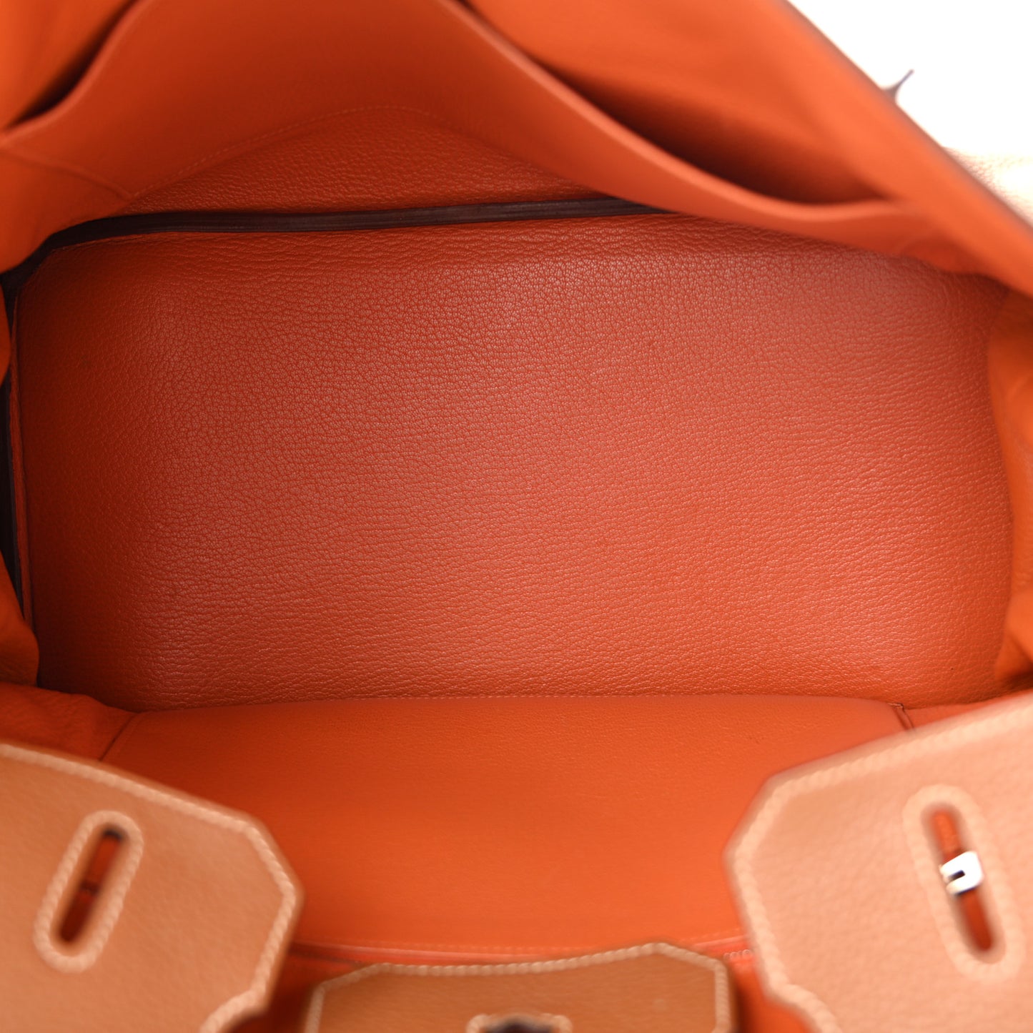 Togo Horseshoe Birkin 35 Gold Orange