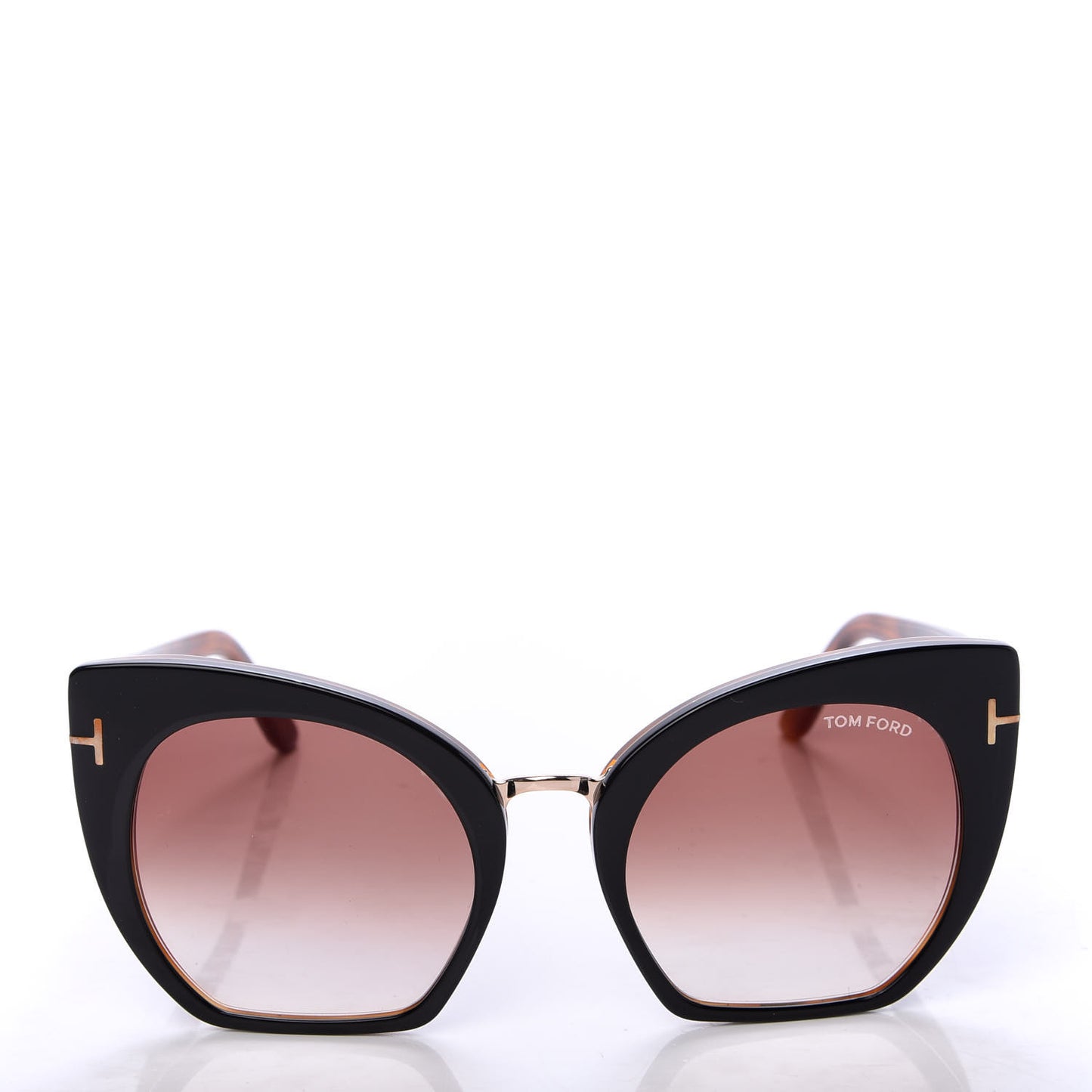 Samantha Cat Eye Sunglasses TF553 Havana