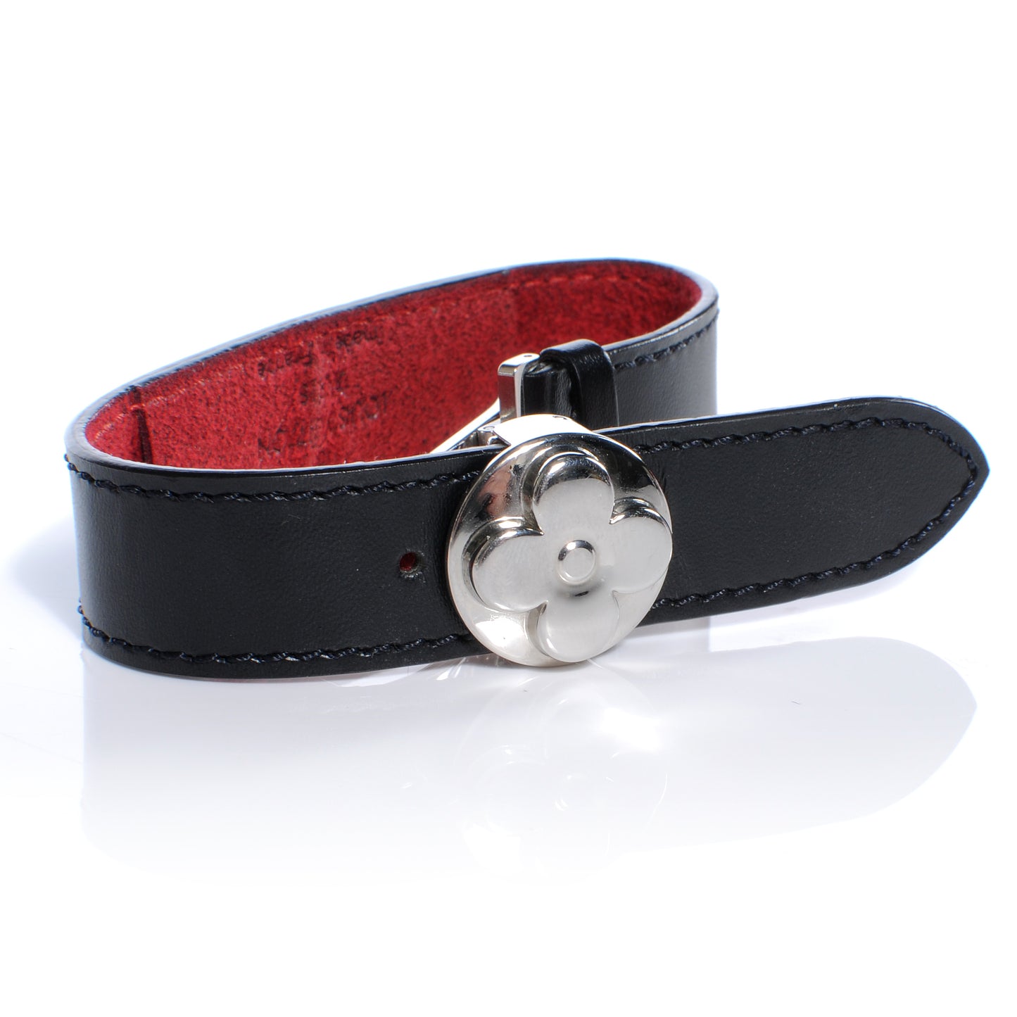 Mat Monogram Wish Bracelet Black
