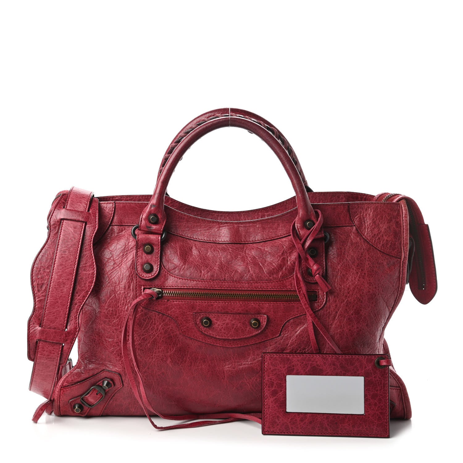 Balenciaga Agneau Classic Hardware City Pourpre 1 of 10
