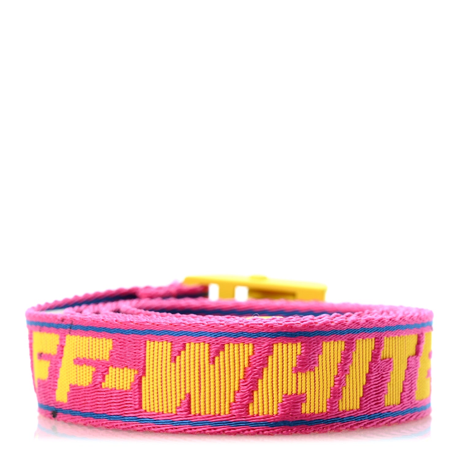 Off-White Nylon Industrial Belt Pink 2 of 6