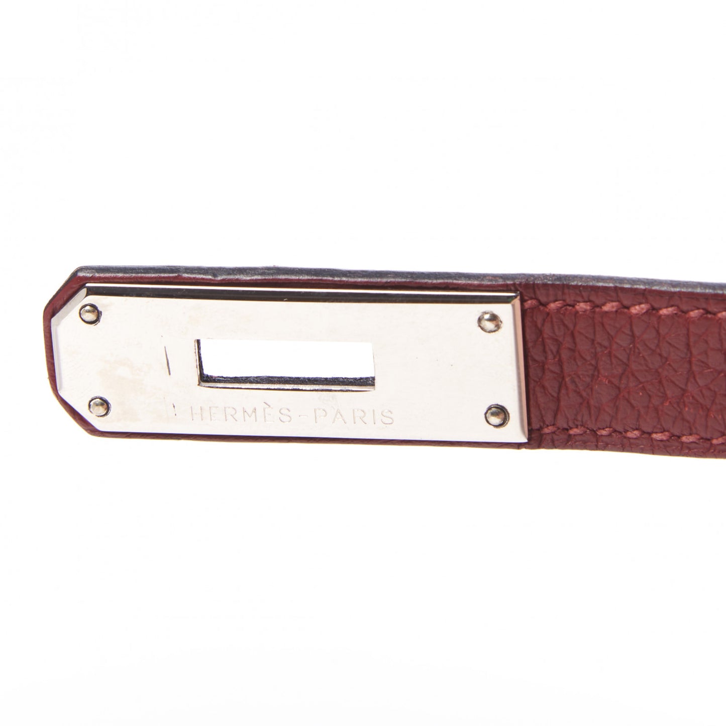 Taurillon Clemence Birkin 35 Rouge H