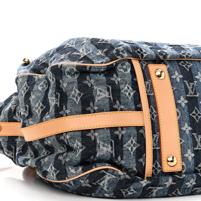 Louis Vuitton Denim Raye Cabas GM 9 of 11