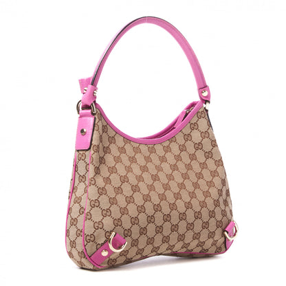 Gucci Monogram Medium Abbey D Ring Hobo Pink 2 of 8