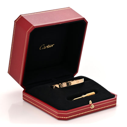 Cartier 18K Yellow Gold LOVE Bracelet 17 7 of 7