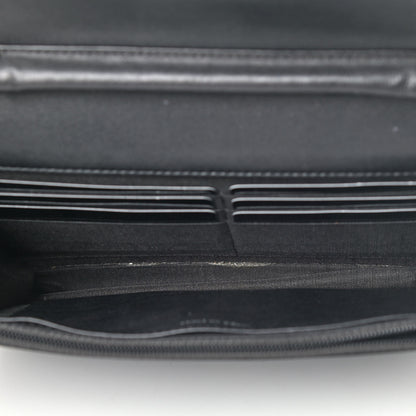 Chanel Caviar Timeless CC Wallet On Chain WOC Black 4 of 6