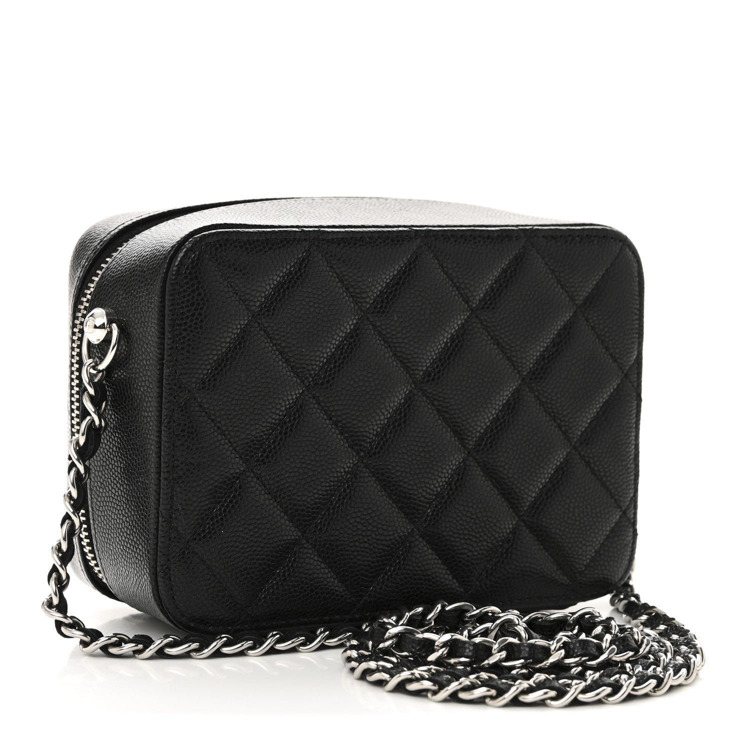 Chanel Caviar Quilted Camera Bag Black 3 of 11