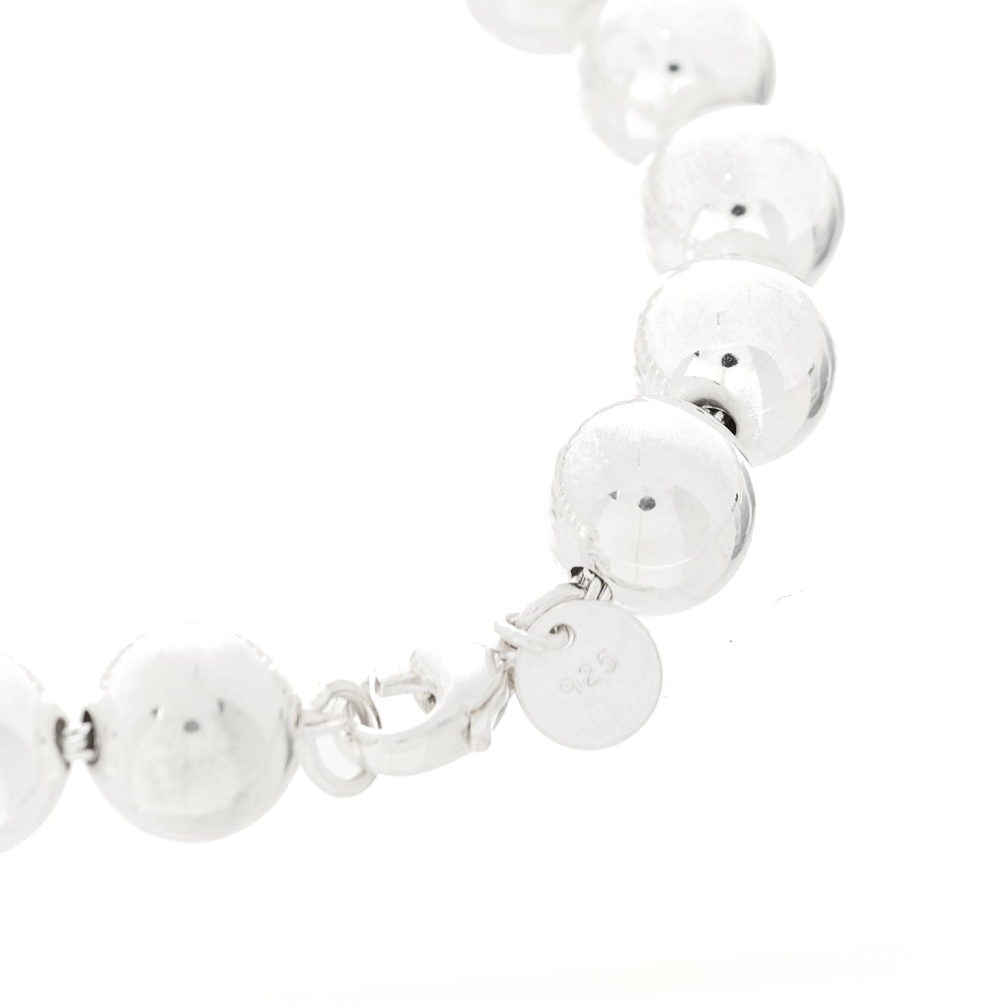 Sterling Silver 10mm HardWear Ball Bracelet