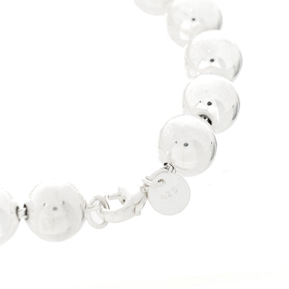 Tiffany Sterling Silver 10mm HardWear Ball Bracelet 3 of 6