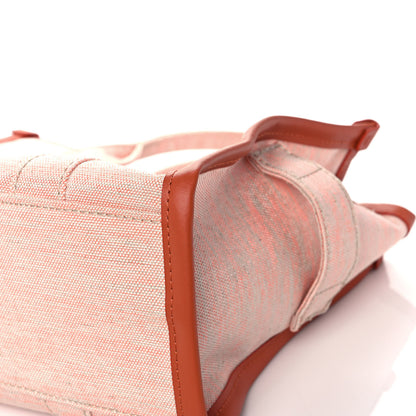 Marc Jacobs Cotton Canvas The Summer Medium Tote Bag Orange Rust 9 of 12