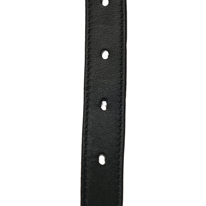 Gucci Calfskin Double G 20mm Belt 80 32 Black 8 of 11