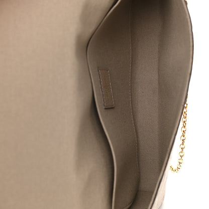 Louis Vuitton Empreinte Pochette Felicie Chain Wallet Tourterelle 5 of 8