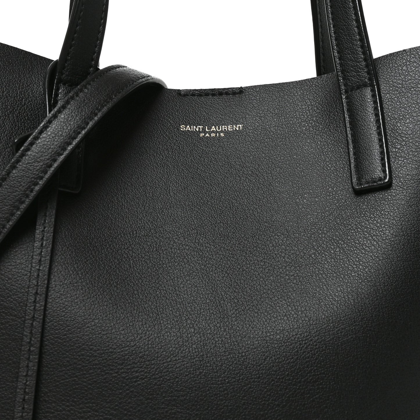 Calfskin Toy Shopping Tote Black