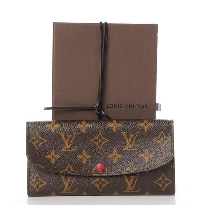 Louis Vuitton Monogram Emilie Wallet Fuchsia 8 of 8