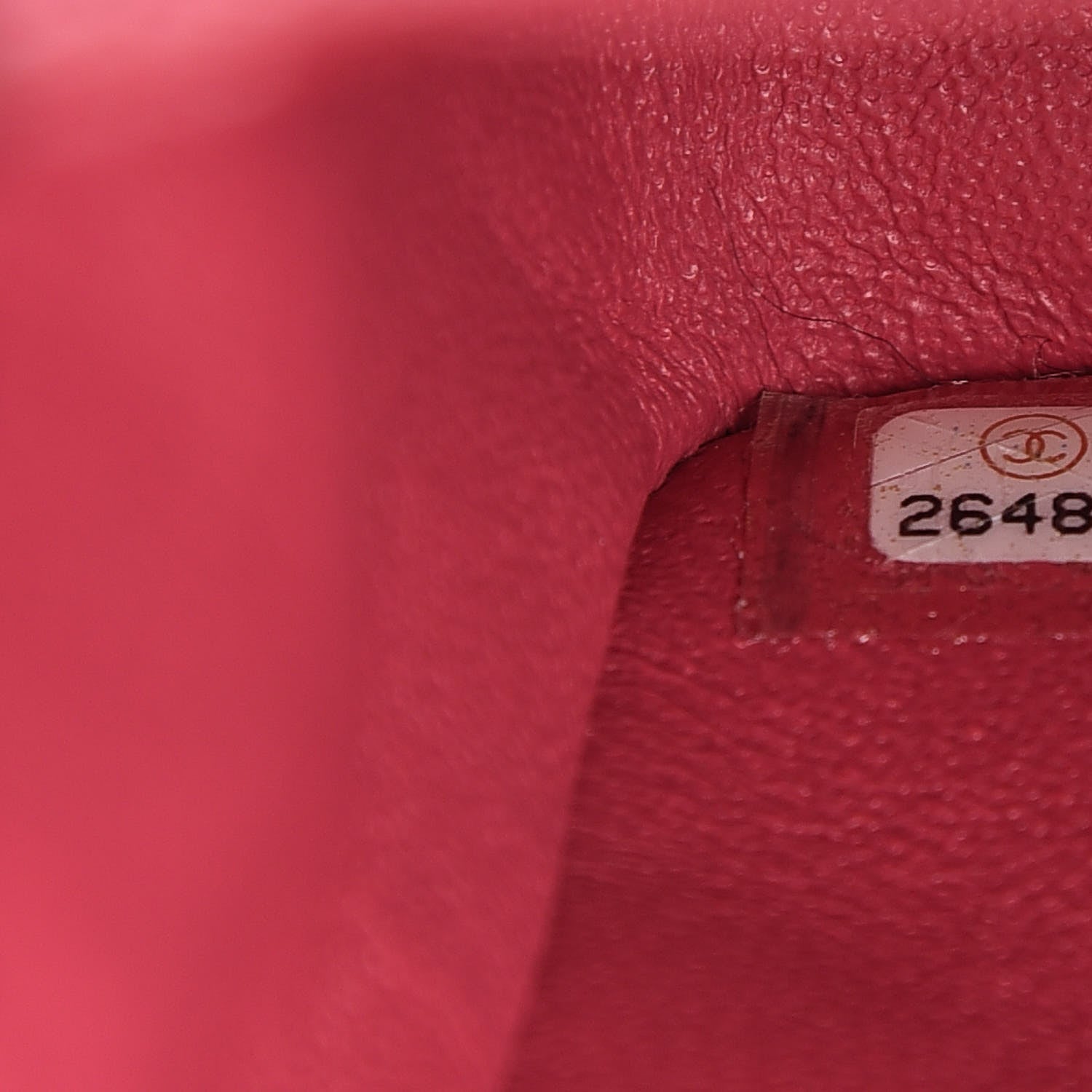 Chanel Caviar Quilted Mini Square Flap Dark Pink 7 of 15