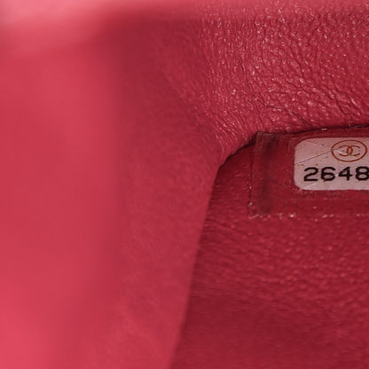 Chanel Caviar Quilted Mini Square Flap Dark Pink 7 of 15