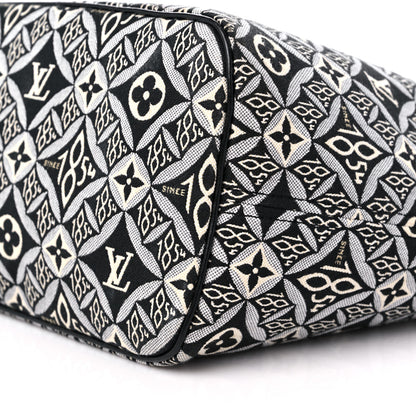 Louis Vuitton Jacquard Since 1854 Neverfull MM Grey 10 of 11