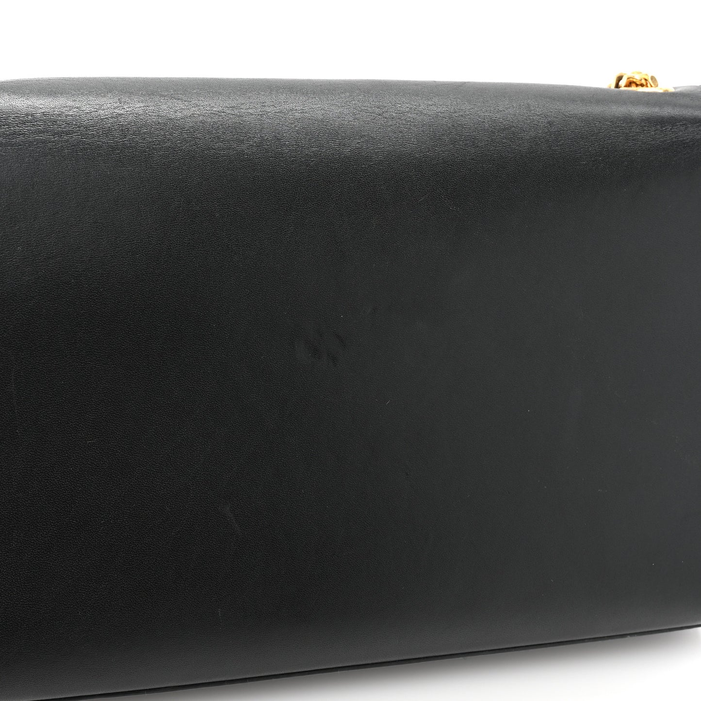 Smooth Calfskin Medium Classic Monogram Kate Tassel Satchel Black