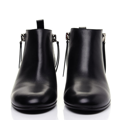 Gucci Kid Ankle Booties 38 Black 2 of 11