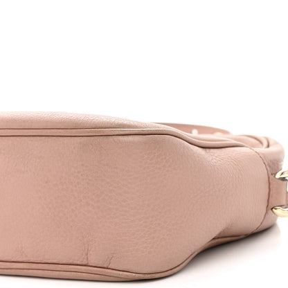 Gucci Pebbled Calfskin Small Soho Disco Bag Camelia 10 of 13