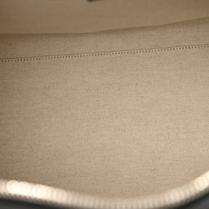 Gucci Calfskin GG Tennis Embossed Duffle Bag Black 4 of 10