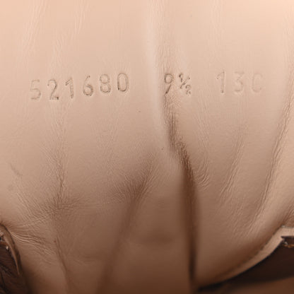 Gucci X SEGA Suede Calfskin GG Monogram Mens Flashtrek Sneakers 9.5 New Cuir Beige Ruggine 9 of 14