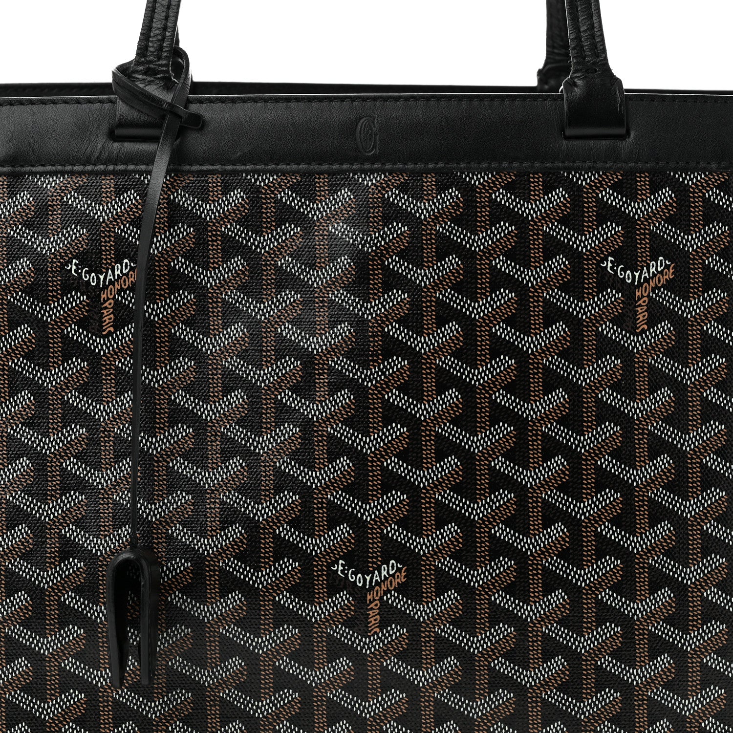 Goyard Goyardine Bellechasse PM Black 7 of 15