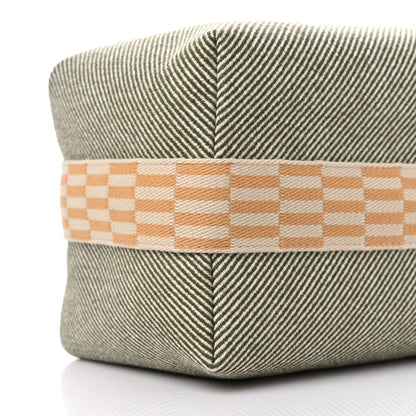 Hermes Wool Large Bride-A-Brac H Natte Pouch Vert Foret 7 of 9