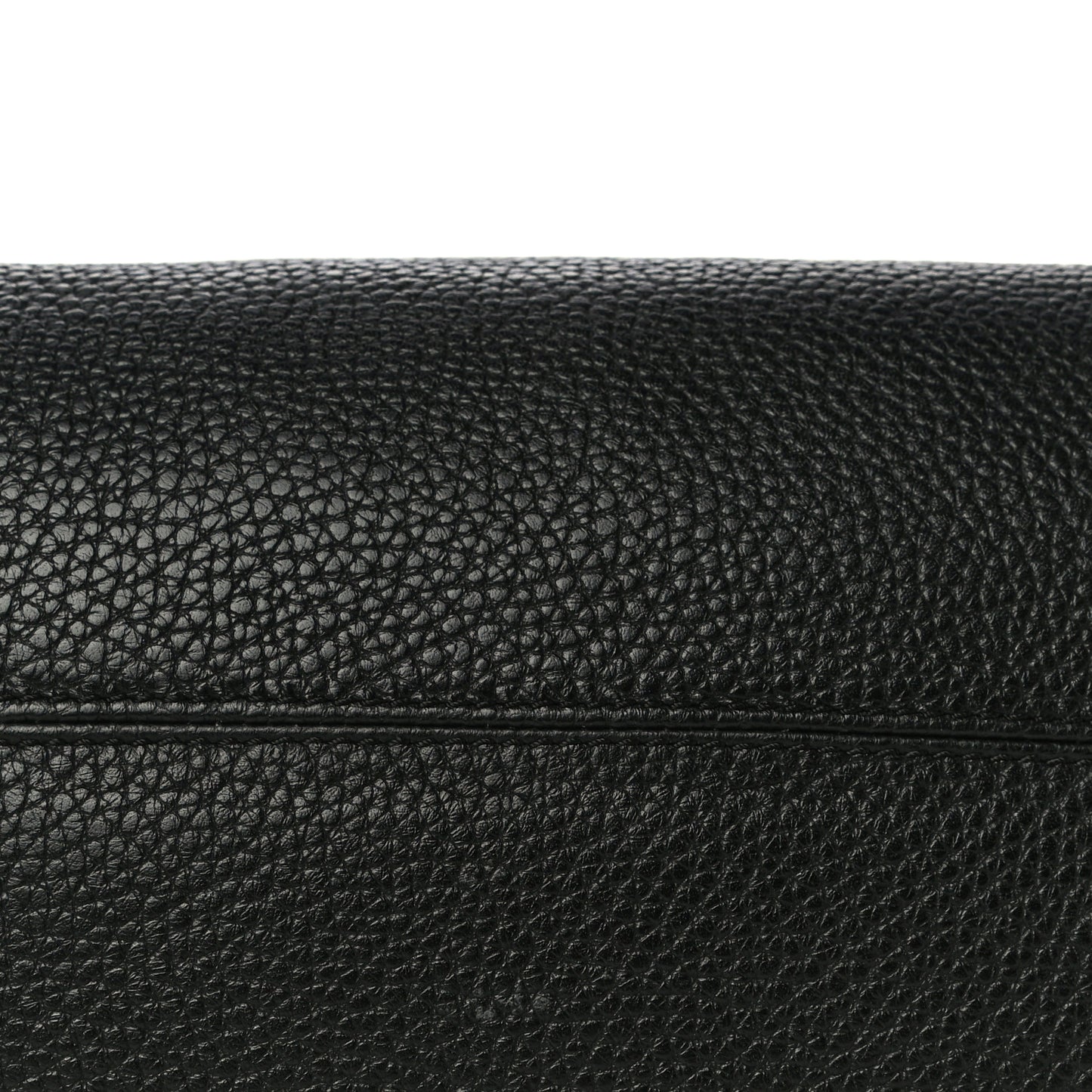 London Grainy Calfskin Medium Baynard Tote Black