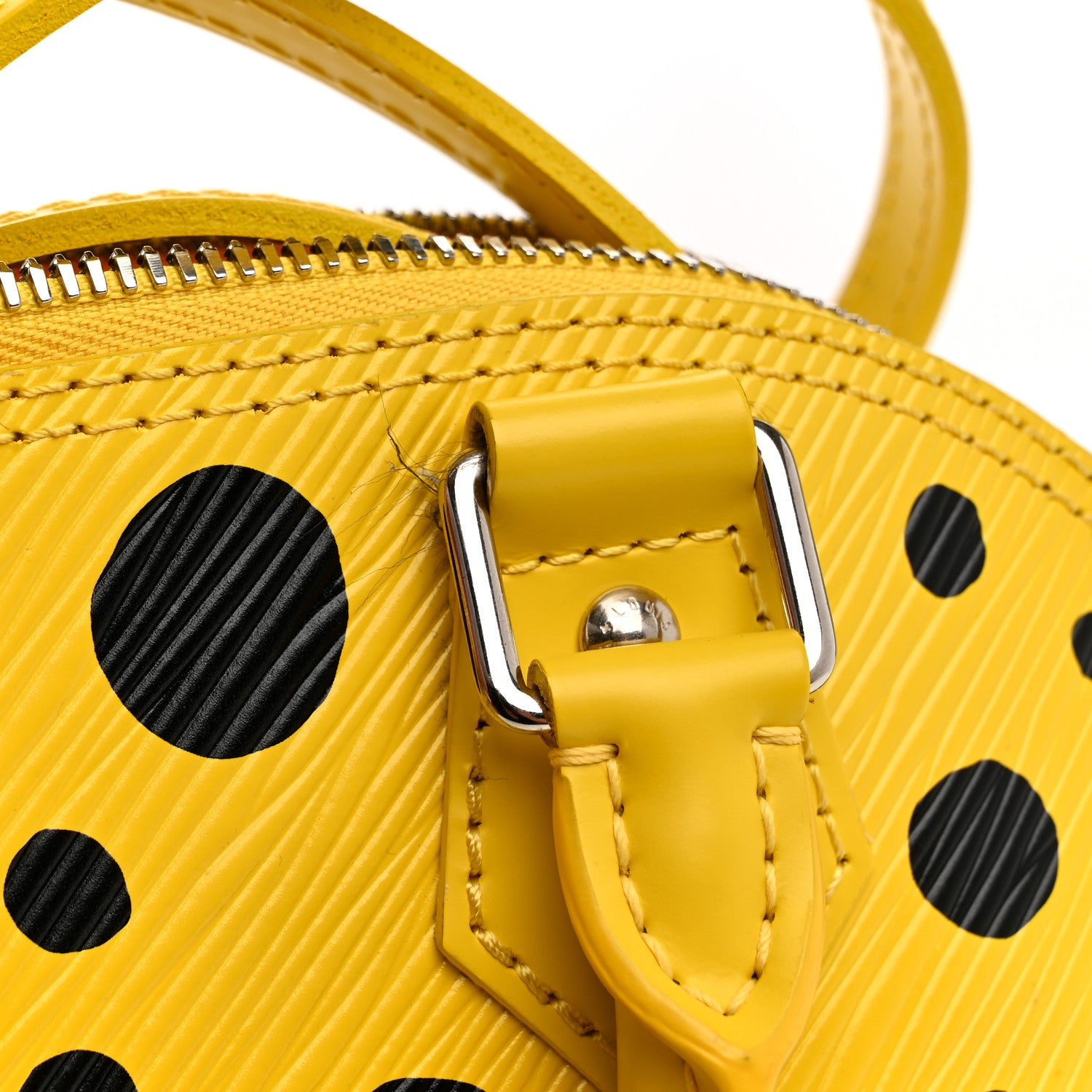 Louis Vuitton LV X YK Epi Alma BB Yellow Black 10 of 10