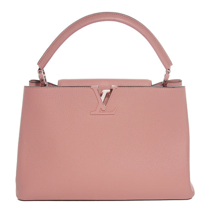 Louis Vuitton Taurillon Capucines MM Magnolia 1 of 7