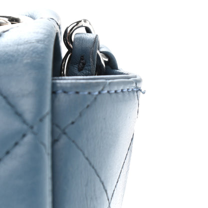 Chanel Lambskin Quilted Mini Square Flap Blue 11 of 11
