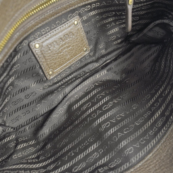 Prada Cervo Pietre Jeweled Shoulder Bag Cammello Sfumato 6 of 9