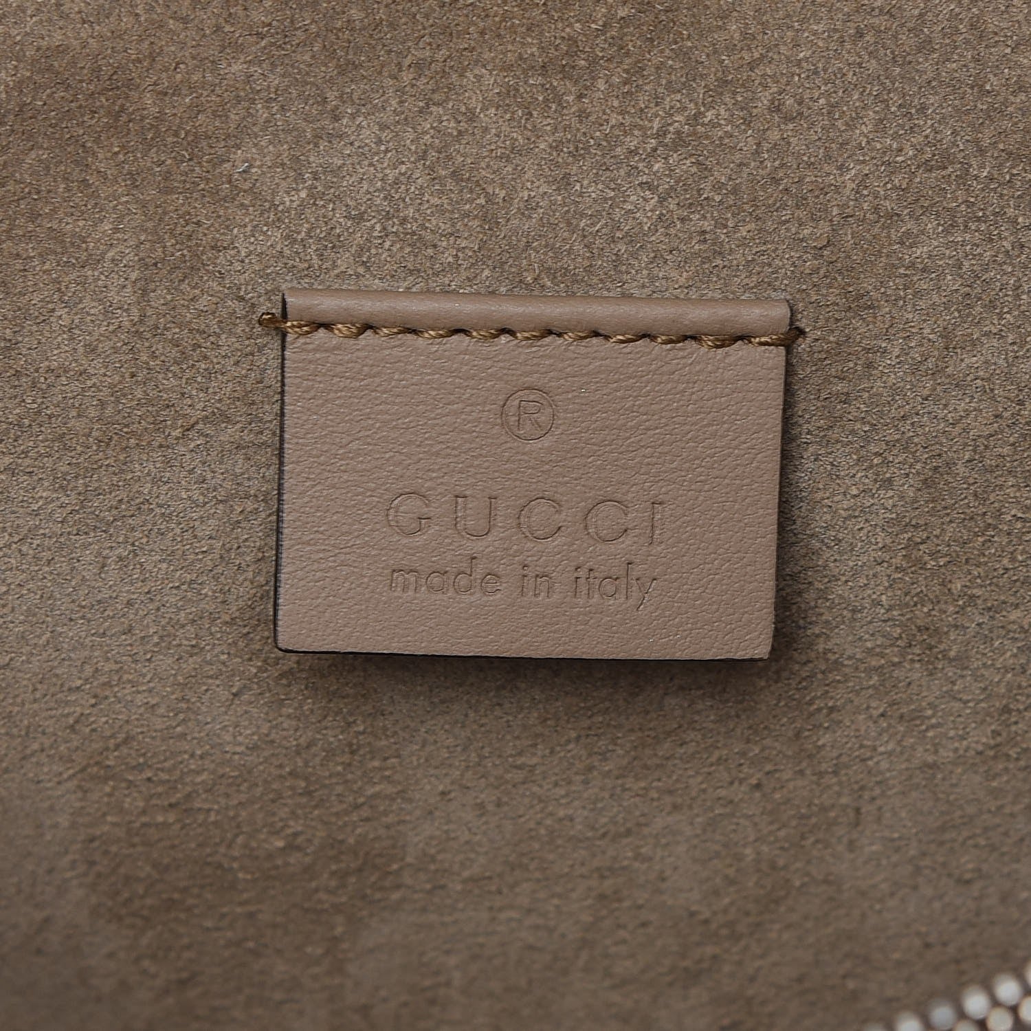 Gucci GG Supreme Monogram Small Dionysus Shoulder Bag Taupe 6 of 7